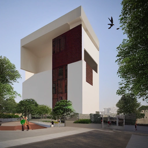 national instute of design in hydarbad context mordern elements volumetric space ,cortyards, roof gardern ,jailly works ,landscape , cultural elements designed by sanjay puri architects
