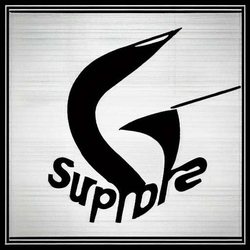 zoro on supreme brand logo, Cartoon