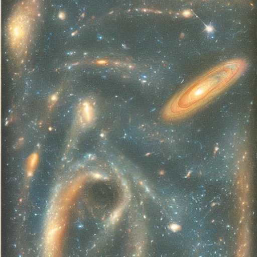 Many galaxies in the universe are like a sea , size 1920x300