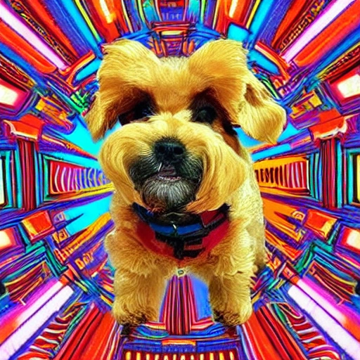 perros yorkshire , Trippy