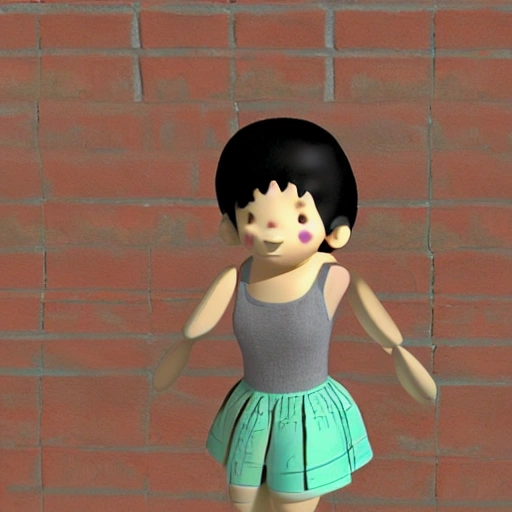 muñeca , 3D