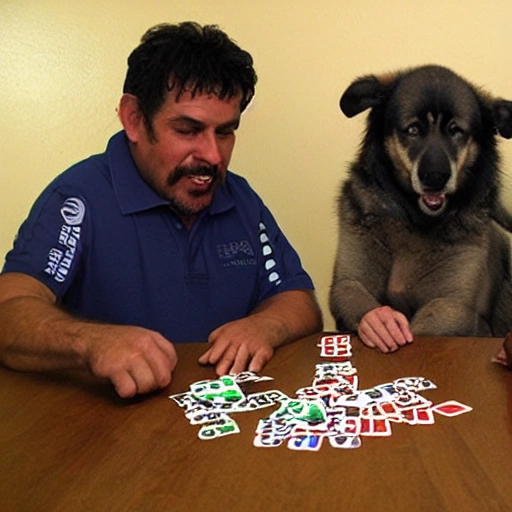 perros jugando poker 