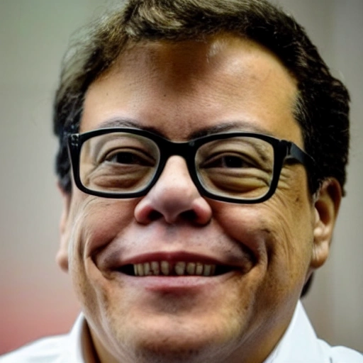 retrato estilo barroco del actual presidente de colombia gustavo petro