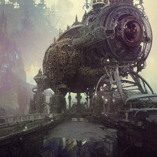 a highly detailed digital image of an imagination machine, concept art, art station, society, very detailed, intricate, detailed illustration, by greg rutkowski and alphonse mucha, Paul Lehr and Beeple, minimize, black an white, masterpiece, Pencil Sketch