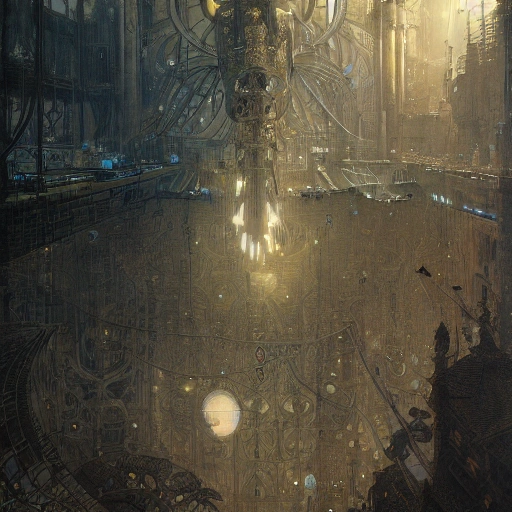 a highly detailed digital image of an imagination machine, concept art, art station, society, very detailed, intricate, detailed illustration, by greg rutkowski and alphonse mucha, Paul Lehr and Beeple, minimize, black an white, masterpiece, no background, machine, Pencil Sketch