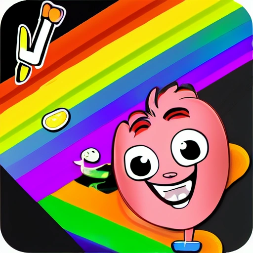 video maker with happy colors