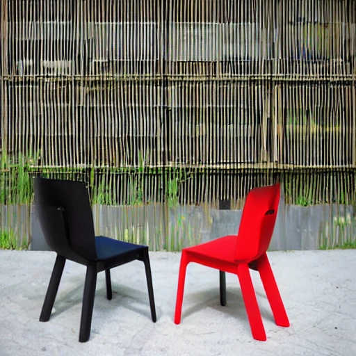 mix chair minar with mordern campus  design 