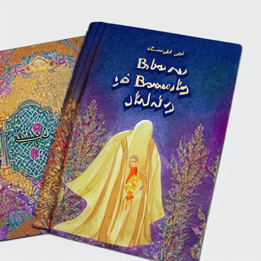 Discovering the Beauty of Islam through a Girl's Journey, cover book,, Water Color