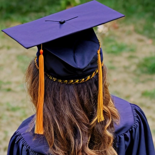 BOHO WITH GRADUATION CAP