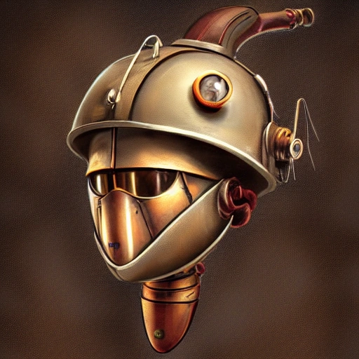 steampunk helmet fantasy art mask robot nurse stylized digital illustration sharp focus, elegant intricate digital painting artstation concept art global illumination ray tracing advanced technology chaykin howard and campionpascale and cooke darwyn and davis jack 