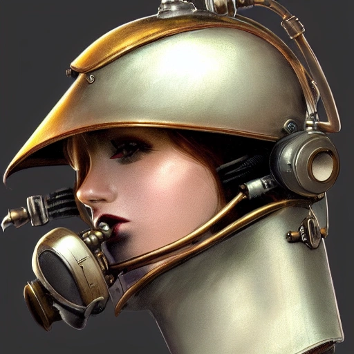 steampunk helmet fantasy art robot nurse in operation stylized digital illustration sharp focus, elegant intricate digital painting artstation concept art global illumination ray tracing advanced technology chaykin howard and campionpascale and cooke darwyn and davis jack 