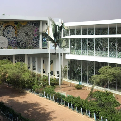 Bringing together creativity, technology and sustainability, the National Institute of Design in Hyderabad is a modern-day oasis for aspiring designers. Designed by world-renowned architect BV Doshi, this campus serves as a source of inspiration and a hub for innovation. Embracing the rich cultural heritage of Hyderabad while embracing cutting-edge design practices, the NID campus is a vibrant and dynamic space that fosters collaboration and growth. From textiles and product design to graphics and animation, students here are empowered to turn their artistic visions into tangible realities. Join us in this unique artistic journey and become a part of the design revolution that is shaping India's future.Zaha Hadid Architects thesis level design art and culture elements, 3D