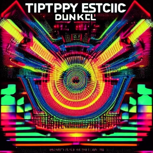 , Trippy, fiesta, musica electronica, cyberpunk, dark techno