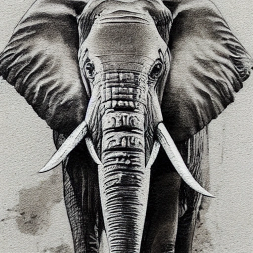 Elephant Print, Elephant Art, Elephant Wall Art, Kitchen Décor ...