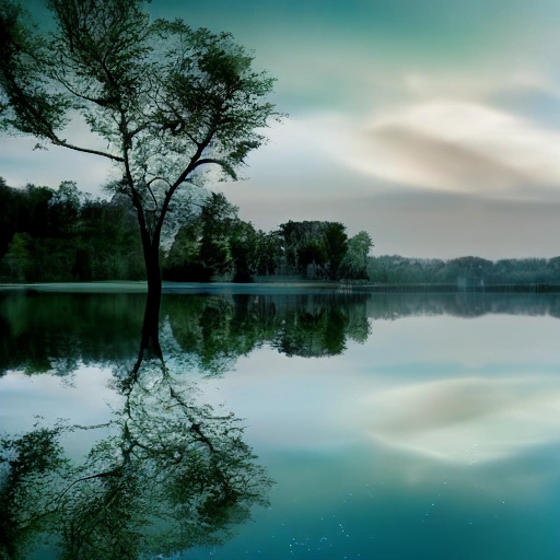 lake of soul with soul who floating on night full  hd 