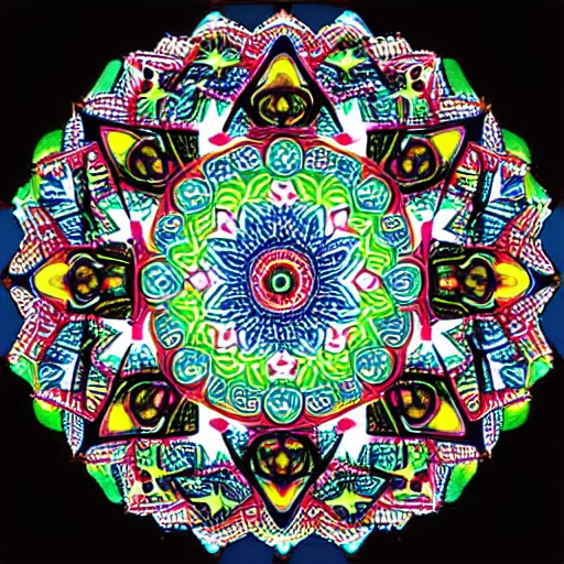 mandala en alta resolución