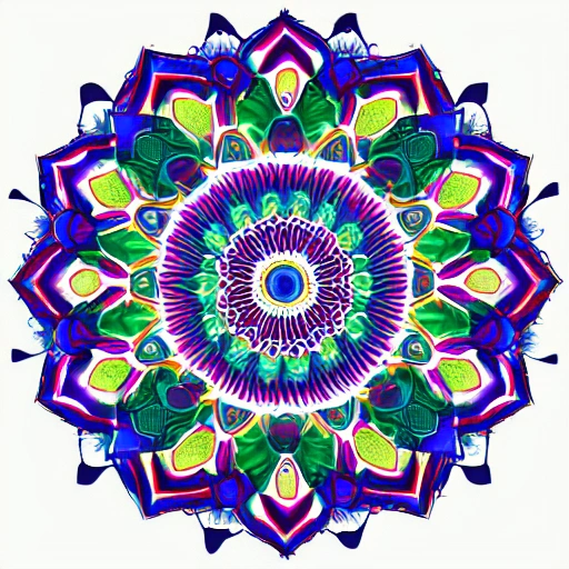 mandala en alta resolución