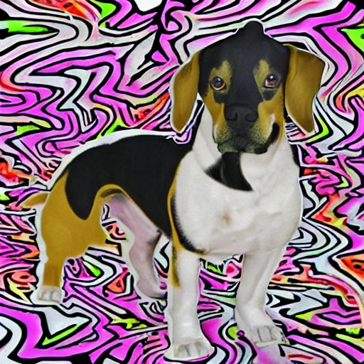 dog, anonymous, Trippy