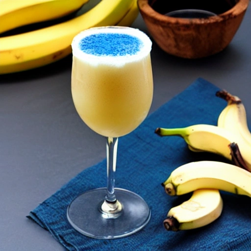 BLUE MONKEY WITH BANANA COCTAIL