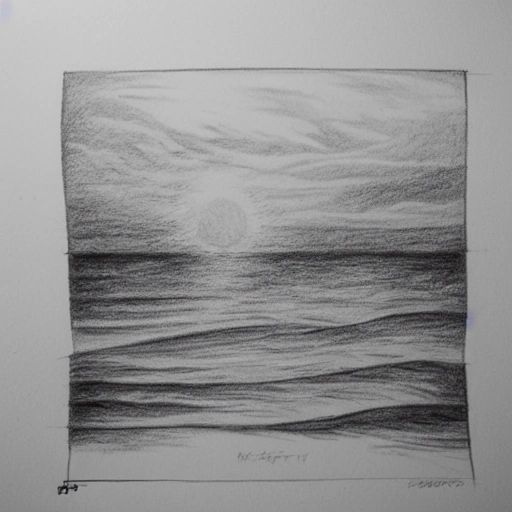 Sea sketches 8 Drawing by Renata Domagalska  Saatchi Art