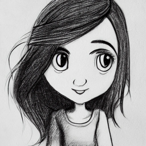 , Cartoon, Cartoon, Pencil Sketch - Arthub.ai