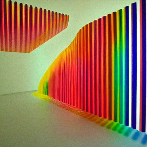 kinetic arts Venezuela, carlos cruz diez, Water Color