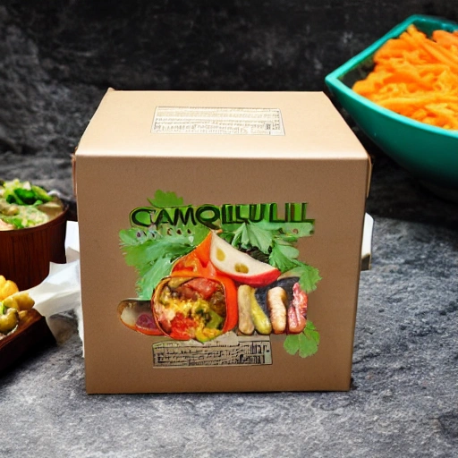 caja de comida chilaquil

