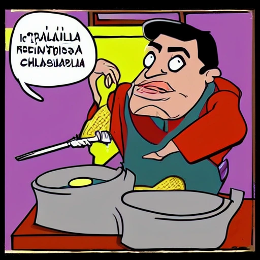 personaje de chilaquiles 
, Cartoon