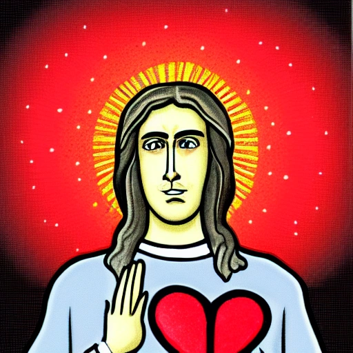 sacred heart
, Cartoon