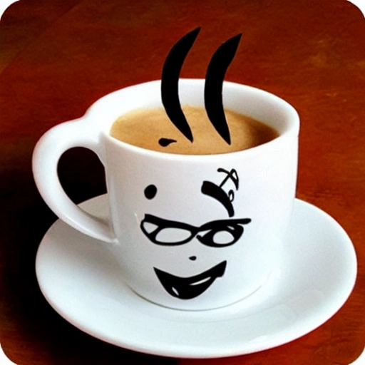 Image result for taza de cafe caricatura