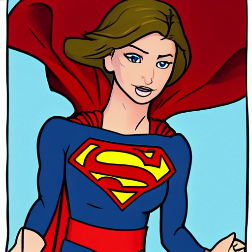 supergirl, Cartoon