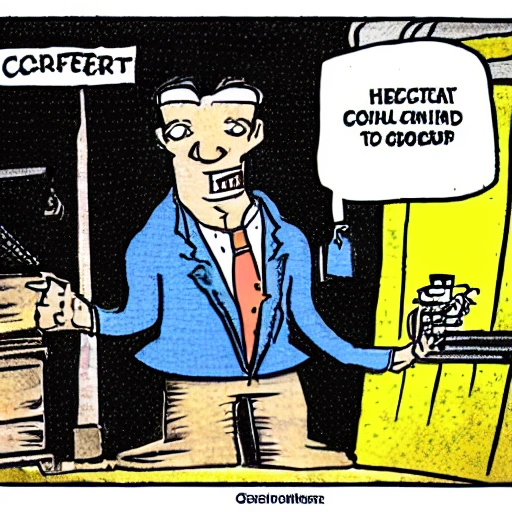 Corrupt Human, Cartoon