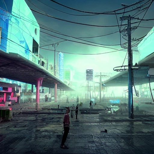 photorealistic  cyberpunk  barquisimeto Venezuela