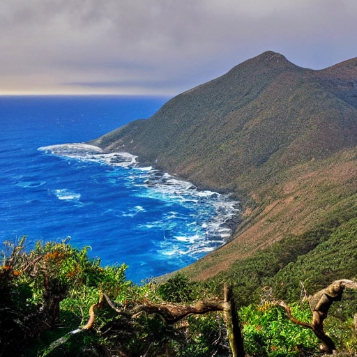 universo, mar, montaña