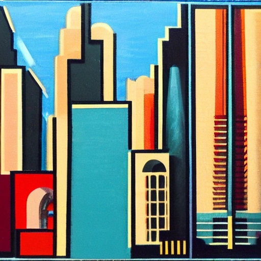 art deco city