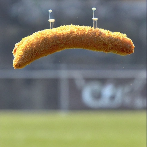 croquette flying