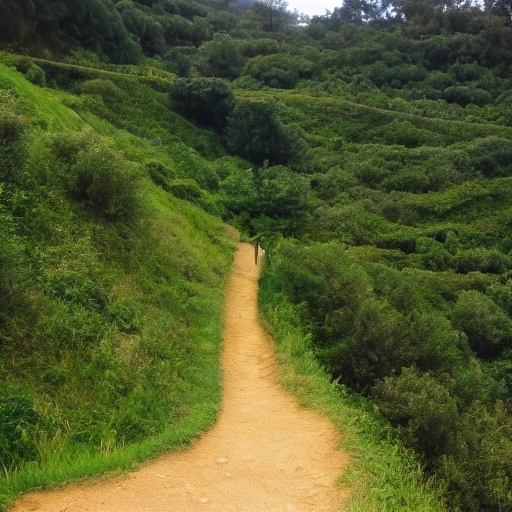 camino, naturaleza, profundidad, horizontal, curva, 3D, vertigo, altura