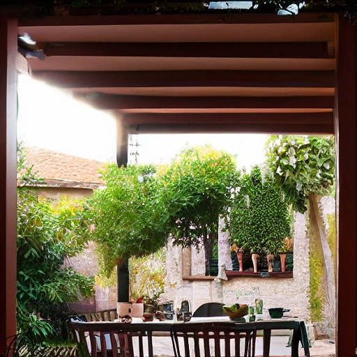 Calentador de patio con herramientas, estilo realista, tipo fotografía de alta calidad, medidas de 800 px por 600 px