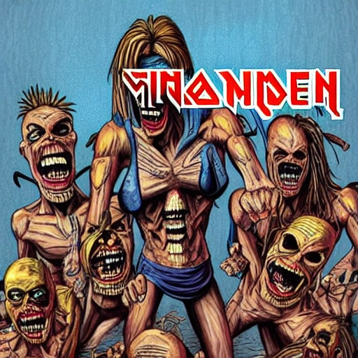 Iron Maiden,  Cartoon