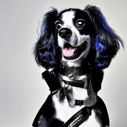 Ozzy Osburne as a dog

