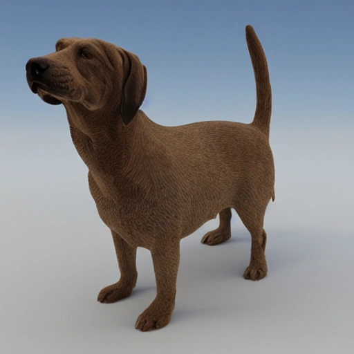 Perro ballena
, 3D