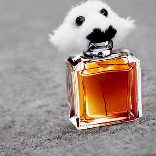 cute creature with perfumes