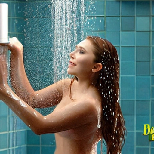 Elizabeth Olsen taking shower with Emraan Hashmi hot , 3D