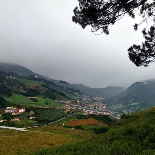 Asturias, montañas, rios, lluvia,