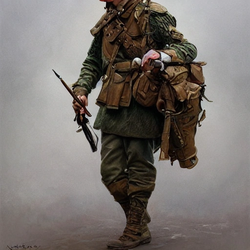 A perfect painting of an brawe young Ukrainean soldier, intricate, highly detailed, 3d, trending on artstation, intricate, elegant, highly detailed, digital painting, artstation, concept art, smooth, sharp focus, illustration, art by artgerm and greg rutkowski and alphonse mucha, 8k