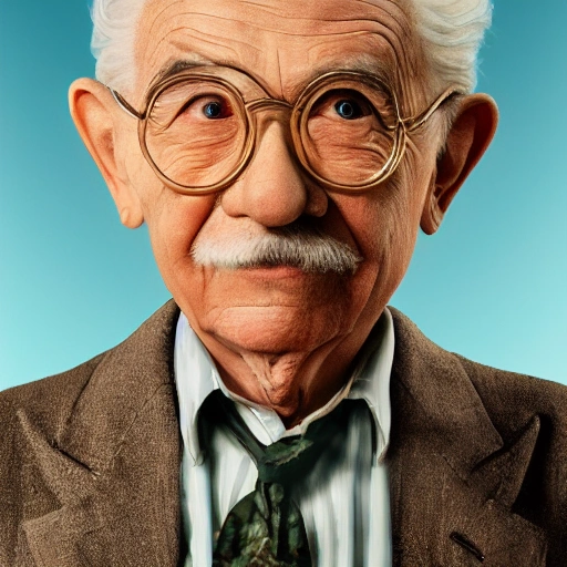 An Albert Einsteing portrait by Pixar Animation Studios, Aerial View, Canon 50, Cinematic, Close-up, Color Grading, Dramatic, Film Grain, Fisheye Lens, Glamor Shot, Golden Hour, HD, Landscape, Lens Flare, Macro, Polaroid, Photoshoot, Portrait, Studio Lighting, Vintage, War Photography, White Balance, Wildlife Photography, 3D