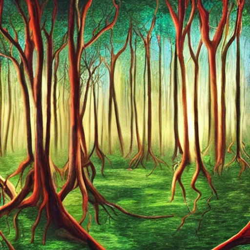 Forest like Dalí