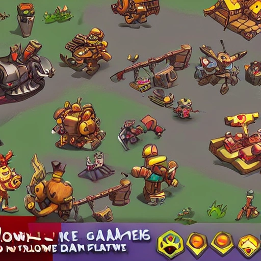 Cartoon , videogames , platform , concept , 2d,TOWER DEFENCE