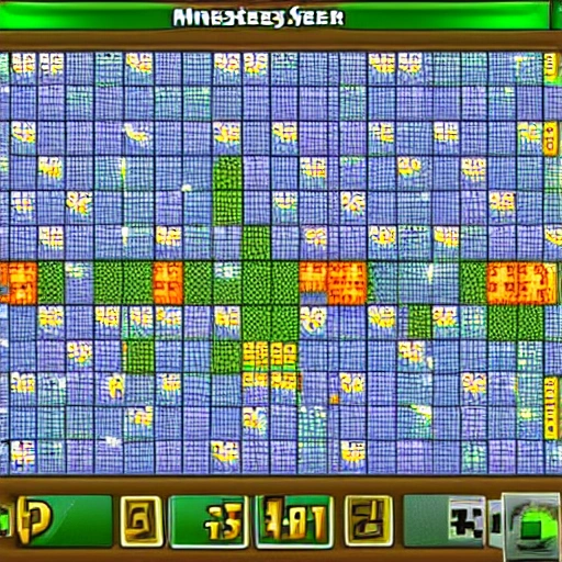 minesweeper midgame, but mines are ducks
