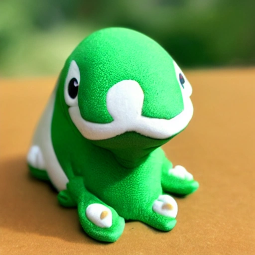 MINI DINO CUTE BABY GREEN, 3D